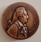 VENEZIA MEDAGLIA GIACOMO CASANOVA INCISORE GIUSEPPE GRAVA 1998 BRONZO MOLTO RARA