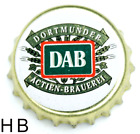 Germany DAB Dortmunder Actien-Brauerei - Beer Bottle Cap Kronkorken Tapon Chapas