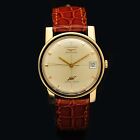 Longines Ultra-Chron 18 kt rose gold ref 7826 automatic cal 431 serviced