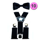 Bretelle Con Papillon Elegante Set Matrimonio Ragazzi 1-5