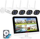 ANRAN 5MP IP Videosorveglianza 8CH NVR Kit Telecamere Con Audio Visione Notturna