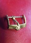 ZENITH - RARE VINTAGE  40/50 STAR BUCKLE 18 mm INSIDE - YELLOW GOLD COLOR -SWISS