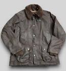 Barbour Bedale Wax Jacket Size C36 / 91cm Rustic Brown