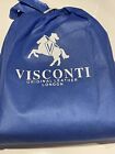 Visconti Toscana Collection Colt Leather Messenger Bag TC66