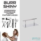 BURR SHINY POGGIAPIEDI POSTO LAVORO PARRUCCHIERE ACCONCIATURE ARREDAMENTI