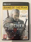 PC THE WITCHER III 3 WILD HUNT GAME OF THE YEAR EDITION 6 DISC NEW UNSEALED