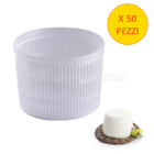 50 PEZZI Fuscella Fuscelle Forma Ricottiera Ricotta Formaggio 500 GR Fustella St