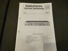 Original Service Manual Schaltplan Grundig V 7000