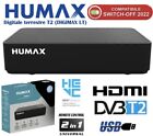 DECODER RICEVITORE DIGITALE TERRESTRE T2 HEVC H.265 HUMAX DIGIMAX LT-HD 2020T2