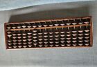 Antique Japanese Wood Abacus Calculator- 15 rows 90 beads