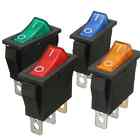 INTERRUTTORE A BILANCIERE 3PIN ON/OFF LUMINOSO LED COLORATO 15A-250V 20A-152V