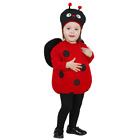 COSTUME VESTITO ABITO TRAVESTIMENTO CARNEVALE BAMBINA COCCINELLA LADYBUG - 1892L