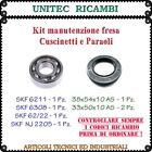 KIT cuscinetti paraoli per manutenzione fresa motozappa Pasquali 594 596 598...