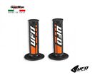 MANOPOLE ARANCIO NERE CROSS ENDURO MOTARD UFO TRAX ma01827#f