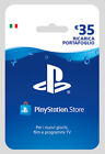 Sony PSN Playstation Store Hanging Card 35 Euro Ricarica Portafoglio
