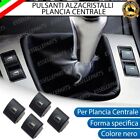 4 X PULSANTI ALZACRISTALLI VETRI PLANCIA CENTRALE PER BMW SERIE 3 E46