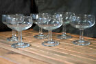 bicchieri cristallo vintage champagne , set 6 pezzi , bicchieri vintage