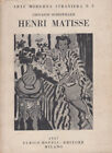 Scheiwiller Giovanni Henri Matisse 1947 Hoepli ARTE