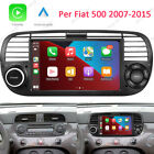7" Autoradio Per Fiat 500 2007-2015 Android 11 Carplay GPS Navi BT WIFI RDS