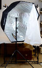 Godox Ombrello x flash a slitta 110 cm. con snodo e stativo Nuovi