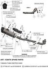 DB Killer Ersatzteil Set LeoVince Auspuffschalldämpfer LV-12 S70