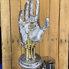 Robot Hand Tap Handle For Beer Keg Kegerator Sci Fi Cyborg Skeleton