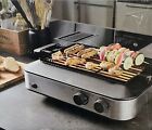 Barbecue elettrico per interni ed esterni 350°C Basso Fumo Timer 1600W Kebab BBQ