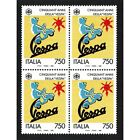 REP0682 - 1996 anniversario della "Vespa" Quartina MNH/**