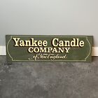 Yankee Candle Company Of New England Wooden Store Sign Display Primitive Decor