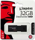 Kingston Digital DataTraveler 100 G3 Chiavetta USB 3.0, dati memoria pc tv penna