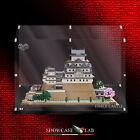 TECA IN PLEXIGLASS ACRILICO-SHOWCASE-TECA PER SET LEGO 21060-CASTELLO DI HIMEJI