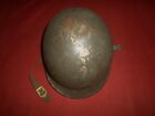 U.S.ARMY :   VTG Front Seam WWII M1 Steel Helmet