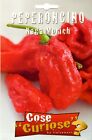 8 Semi / Seeds PEPERONCINO Naga Morich