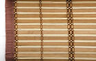 VERDELOOK Egitto, Tapparella in bambù con bordo in cotone, 180x300 cm, beige