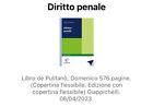 DIRITTO PENALE  - 10Edizione PULITANO  DOMENICO - Giappichelli 2023