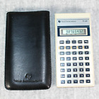 TEXAS INSTRUMENTS TI Calculator 1980s Vintage TI-21 White Scientific Case Taiwan