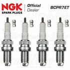 KIT 4 CANDELE ORIGINALE NGK BCPR7ET FIAT UNO TURBO IE/ RACING 1.4 1989-1993