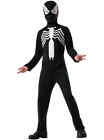 Costume carnevale Ultimate Spiderman black 5/7 anni