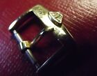 Jaeger Le Coultre -RARE VINTAGE  60 BUCKLE 14mm INSIDE -YELLOW GOLD COLOR- SWISS