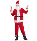Vestito Da Babbo Natale Completo Costume Adulto  TAGLIA  L