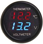 ATEC - 2in1 Voltmetro/Termometro x Presa Accendisigari per Auto, Moto..EXPRESS -
