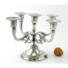 Candelabro in peltro a 5 fuochi