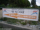 Striscione banner pvc telone pubblicitario personalizzato 1 x 1 mt