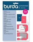 Burda Tracing-Carta carbone blu 1 x rosso Taglia unica 2 Unità