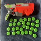 Nerf Vortex Vigilon Foam Disc Gun with 20+ discs