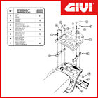 PORTAPACCHI CON PIASTRA MONOKEY [GIVI] HONDA AFRICA TWIN 750 (1993-2002) - E210