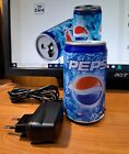 Altoparlante stereo Radio Fm multimediale Pepsi Can Style