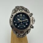 Sector 950 No Limits Diver Quartz Titanium Sapphire Crystal Chrono 300M - Works