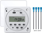 24V CN101A Programmabile LCD digitale programmabile Timer interruttore di ali...