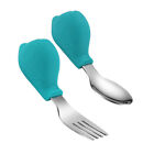 Fork Spoon Toddler Training Tableware Utensils Child Baby